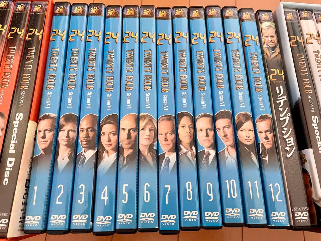 24-TWENTY FOUR- シーズンI〜Ⅶ DVDセット90枚まとめ売り
