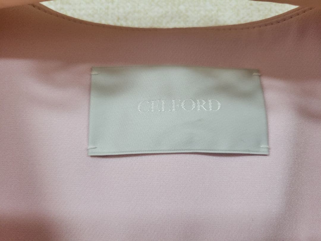 ★美品★新品同様 CELFORD セルフォード コート ケープジャケット　ピンク