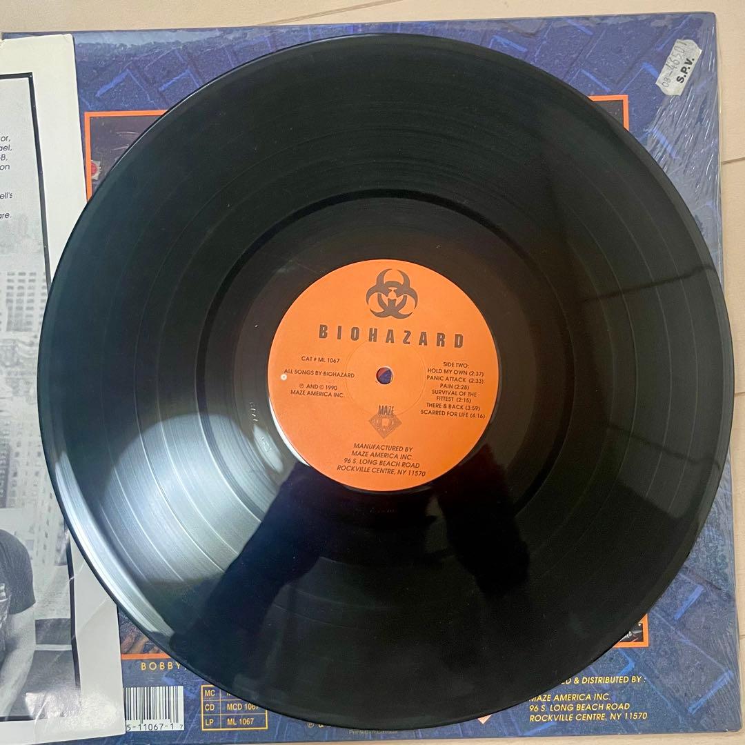 BIOHAZARD NYHC ハードコア LPレコード 12inch