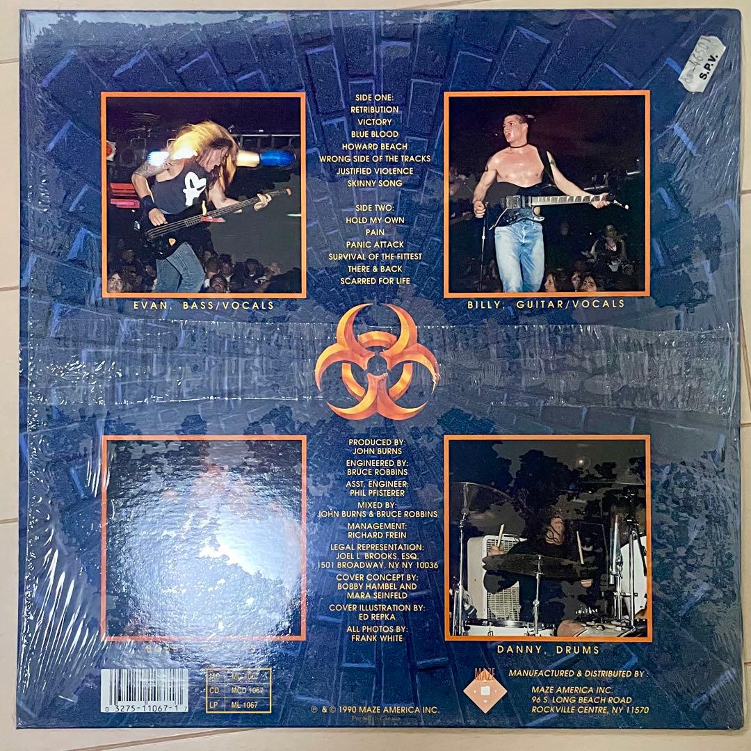 BIOHAZARD NYHC ハードコア LPレコード 12inch