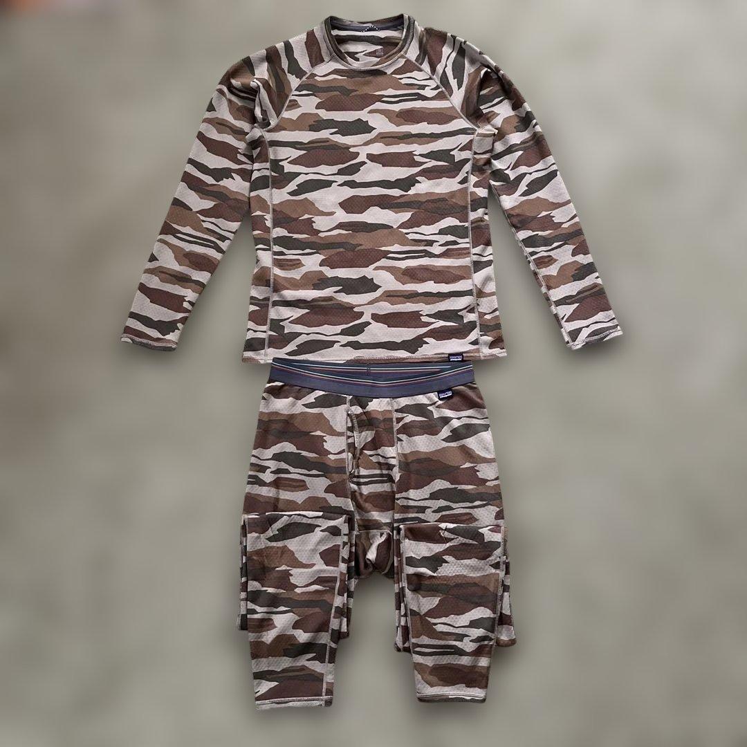 パタゴニア キャプリーンミッドウェイト上下セット販売 サイズS