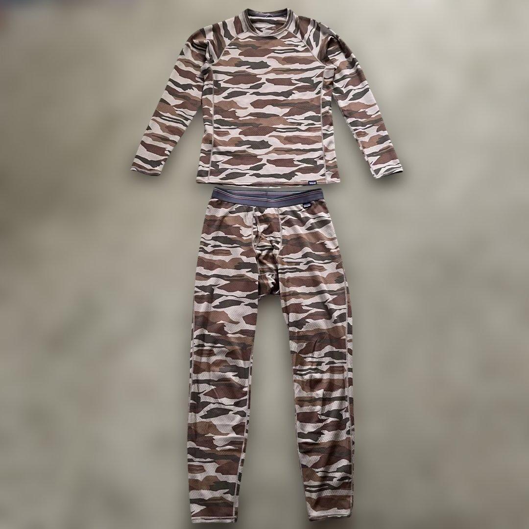 パタゴニア キャプリーンミッドウェイト上下セット販売 サイズS