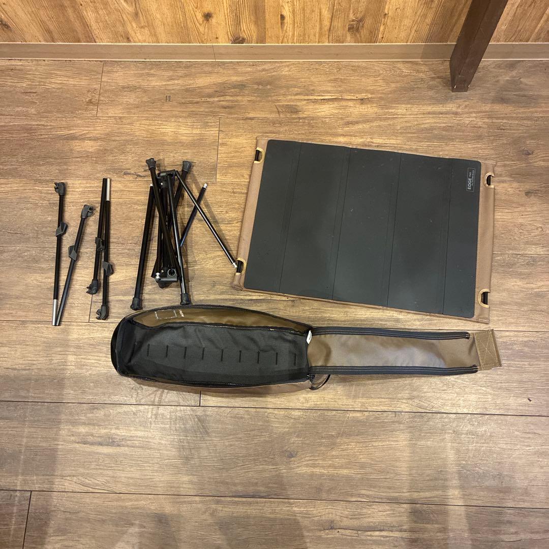 値下げ　エッジパッド付き　Helinoxタクティカルテーブル M コヨーテ