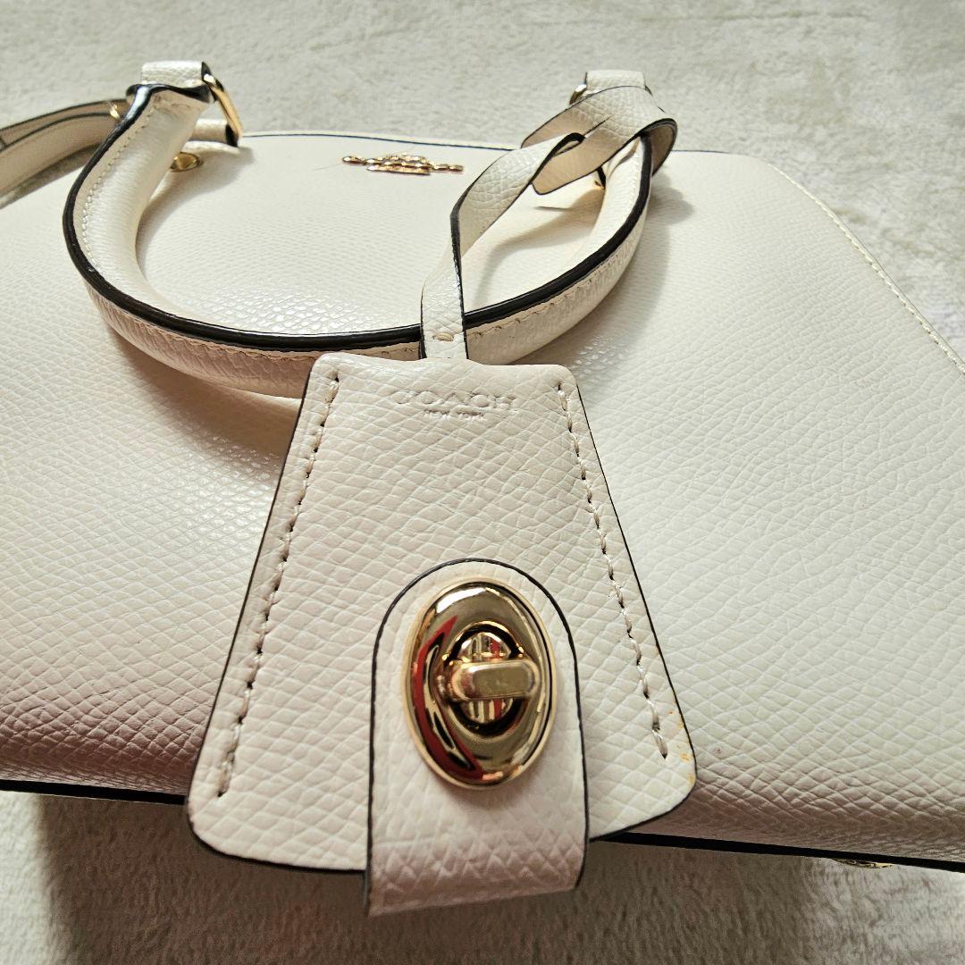COACH　ショルダーバッグ　ハンドバッグ　2way　 ショルダーストラップ付き