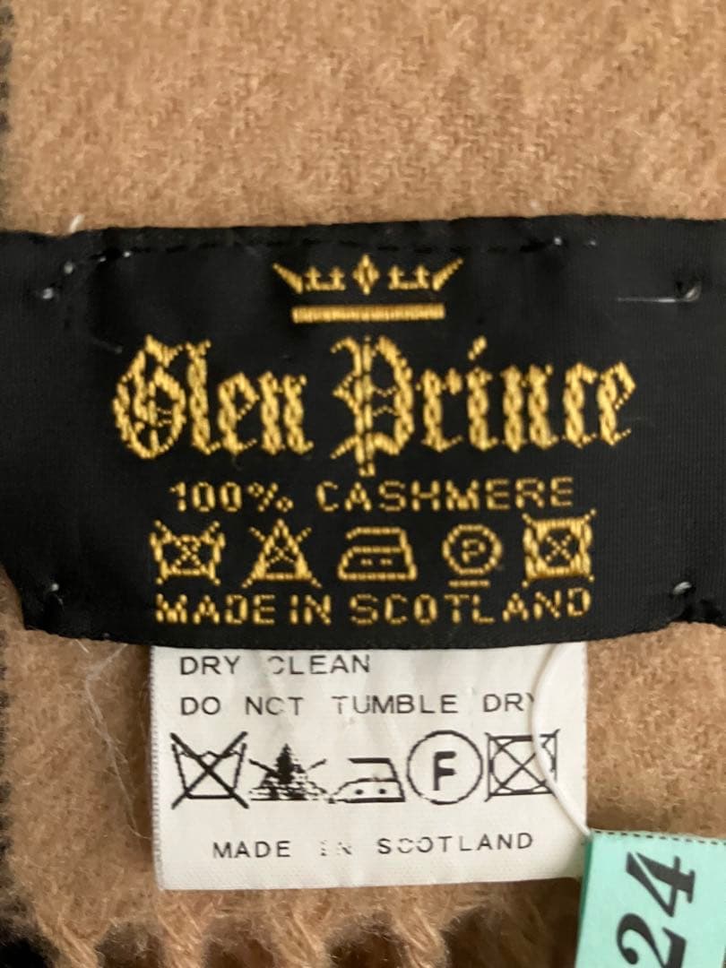 Glen Prince 100%カシミヤ ストール　ショール　大判ストール