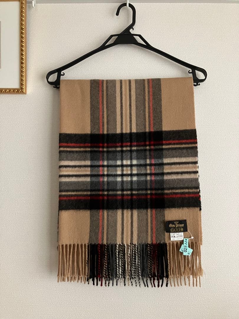 Glen Prince 100%カシミヤ ストール　ショール　大判ストール