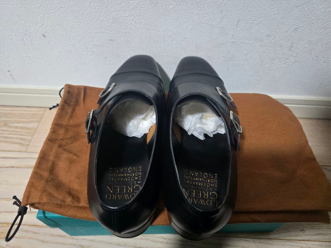 【専用品】※室外未使用品　エドワードグリーン　ウエストミンスター7.5　黒