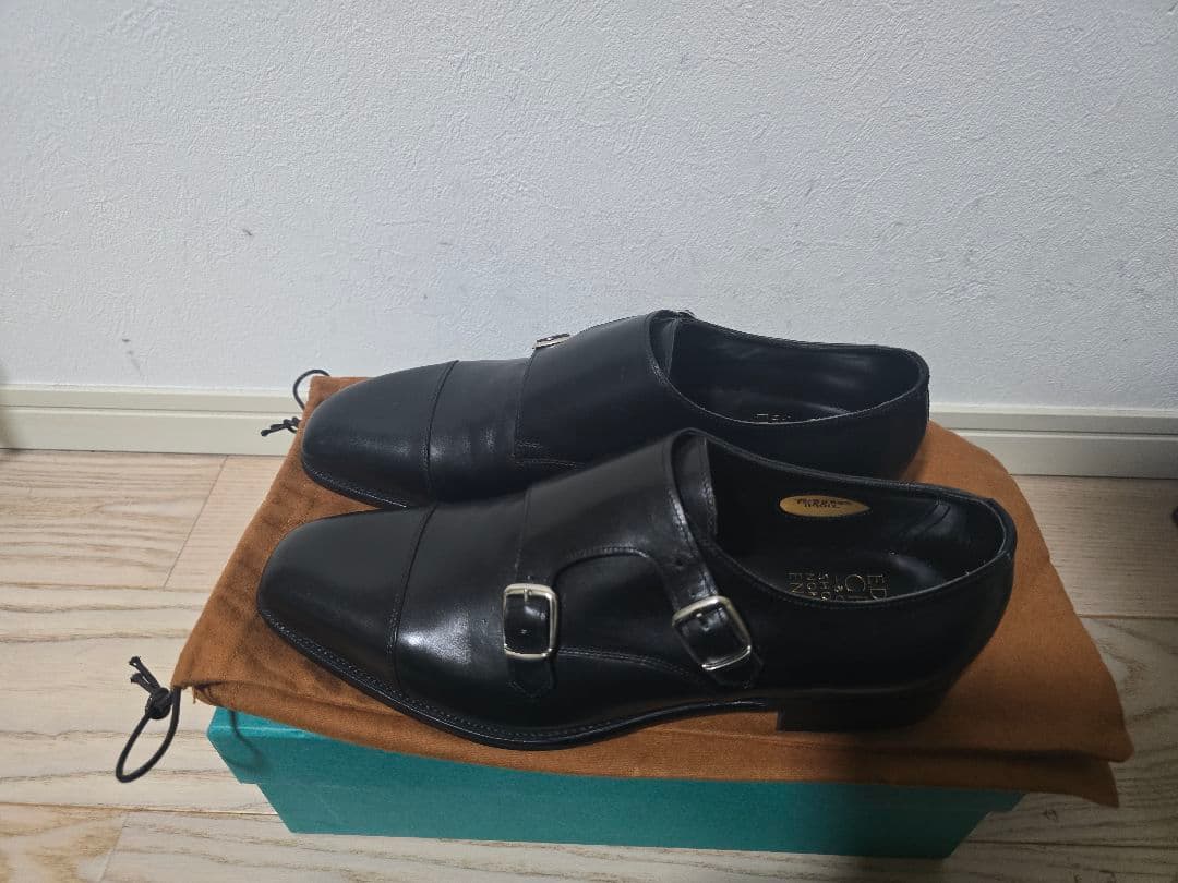 【専用品】※室外未使用品　エドワードグリーン　ウエストミンスター7.5　黒