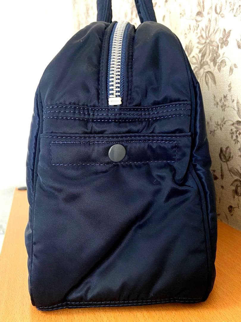 廃盤 HEAD PORTER 美品 ネイビー ボストンバッグ