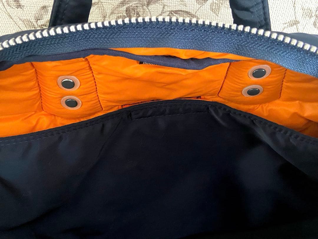 廃盤 HEAD PORTER 美品 ネイビー ボストンバッグ