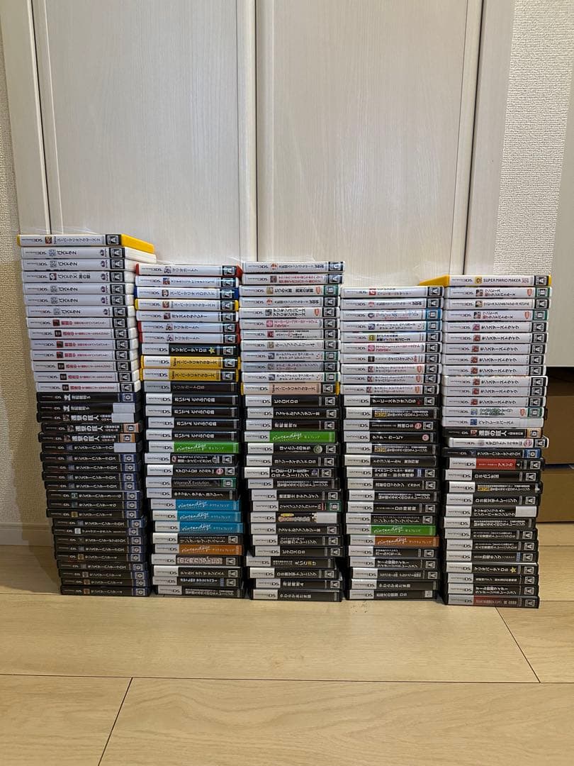 ＤＳ&3ＤＳ　ソフトまとめ売り　153個　ダブり有