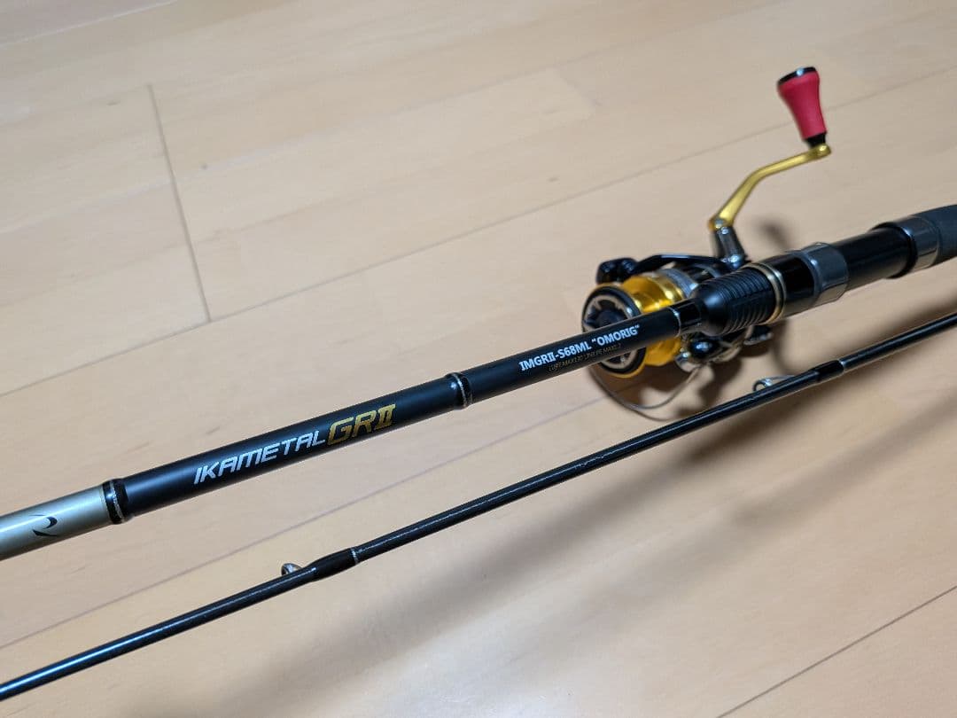 イカメタル　オモリグ　ロッド　リアルメソッド　リール　セドナ　本体　セット