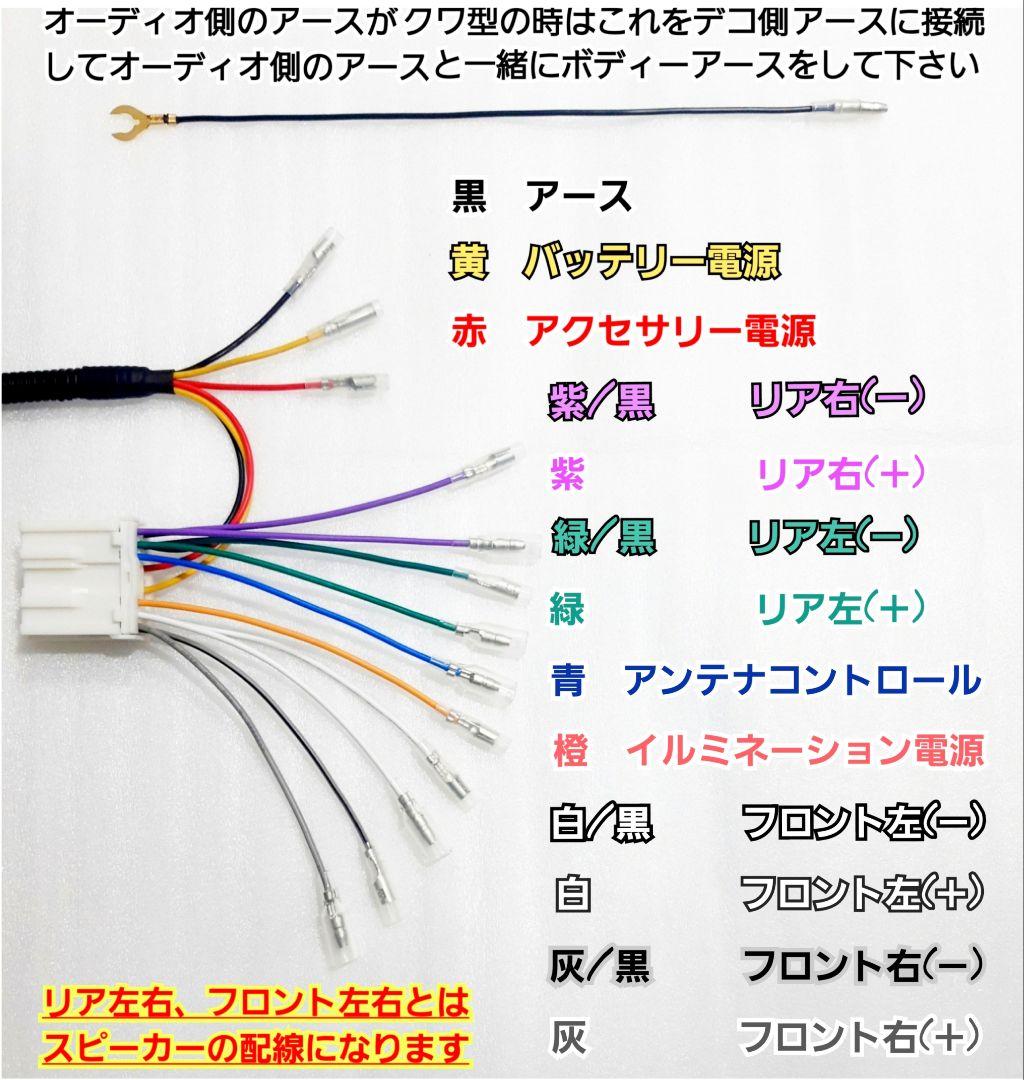 ★14ピン20A★24Vトラック専用！トラック用オーディオ、ナビ取り付けキット！