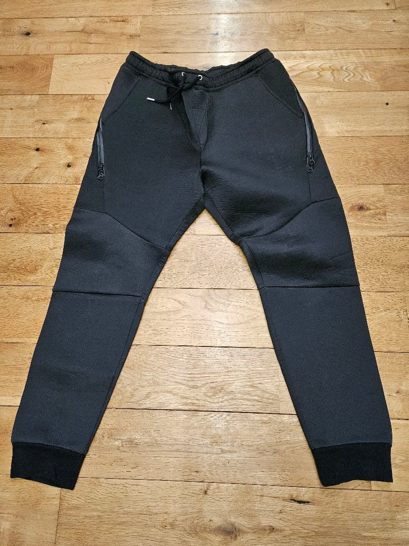 CAMBIOイージーパンツ　黒&グレー&チャコール3点セット