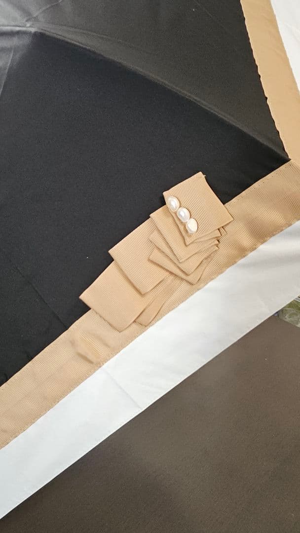 新品タグ付☆ビューランス晴雨兼用楽折り日傘☆サマーシールド