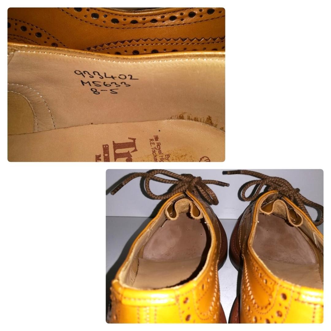 c0903 新品同様 箱袋付き トリッカーズ M5633 ウイングチップ 8