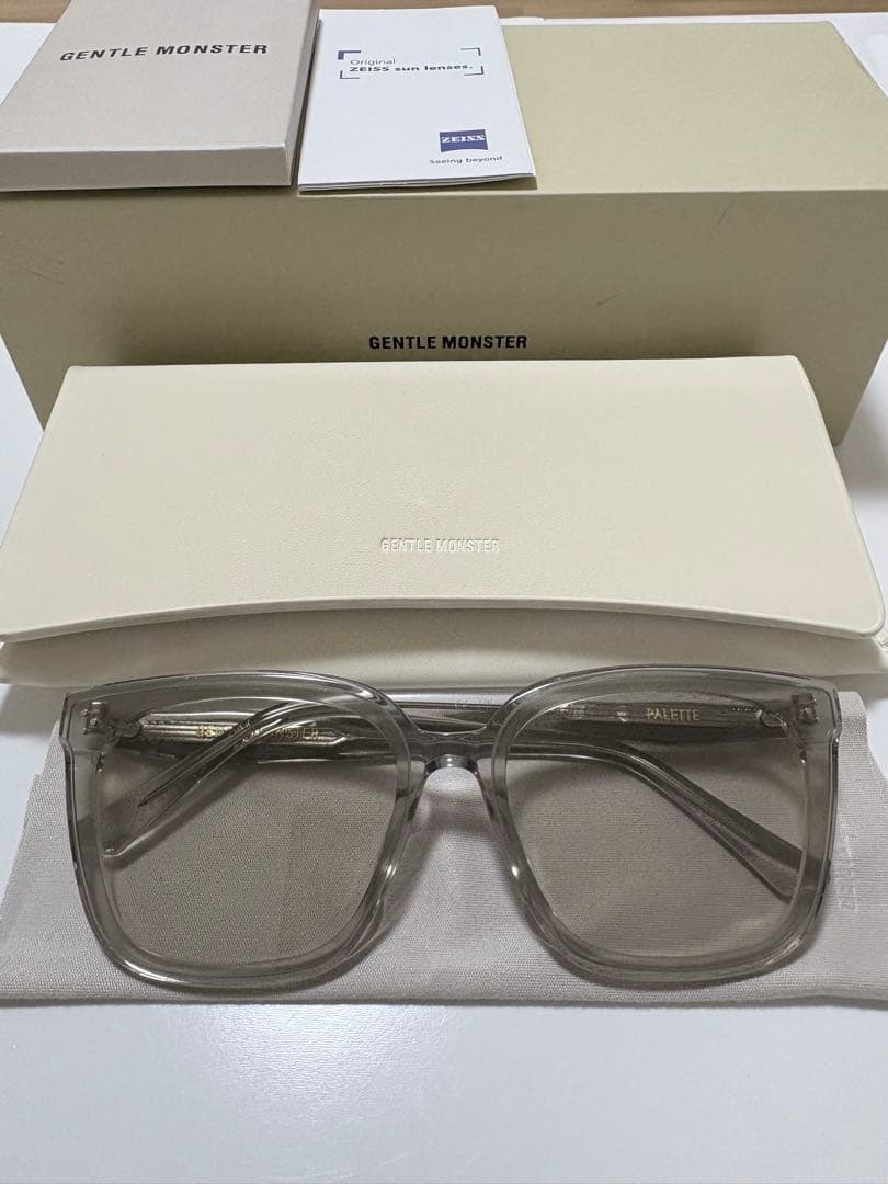 GENTLE MONSTER PASTEL クリアサングラス