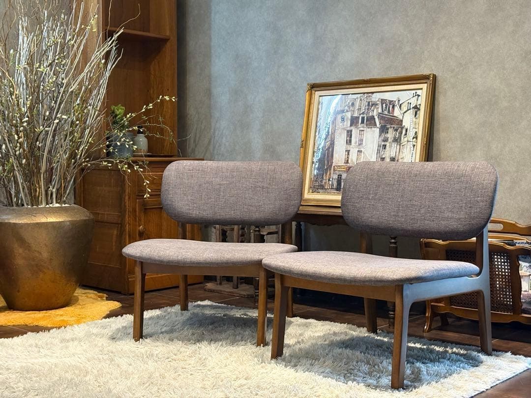 ピノ　ダイニングチェア　リビングチェア　ローチェア　リラックス　北欧　IR