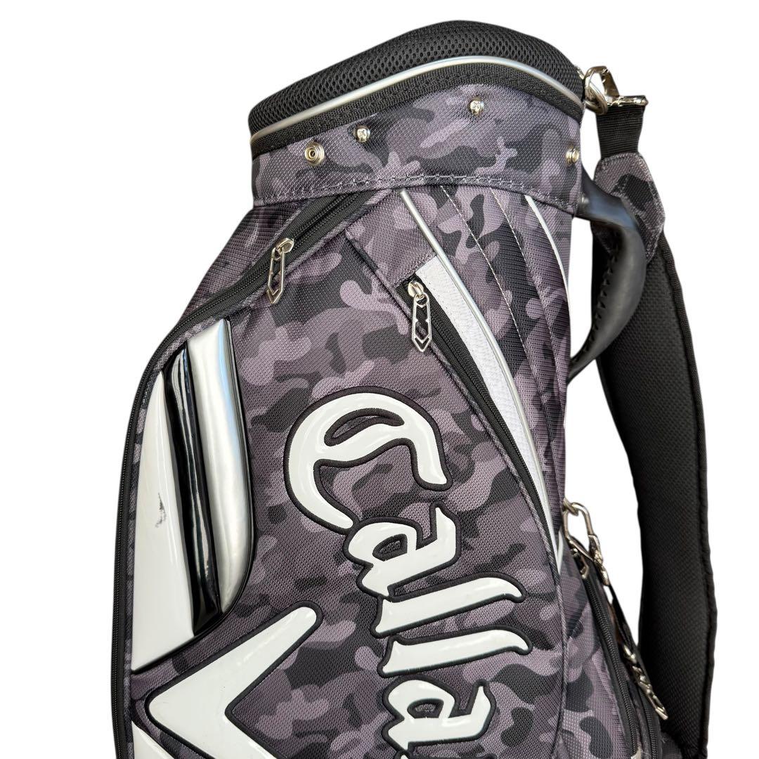 キャロウェイ カモフラ柄 キャディバッグ 9型 希少モデル 123-32