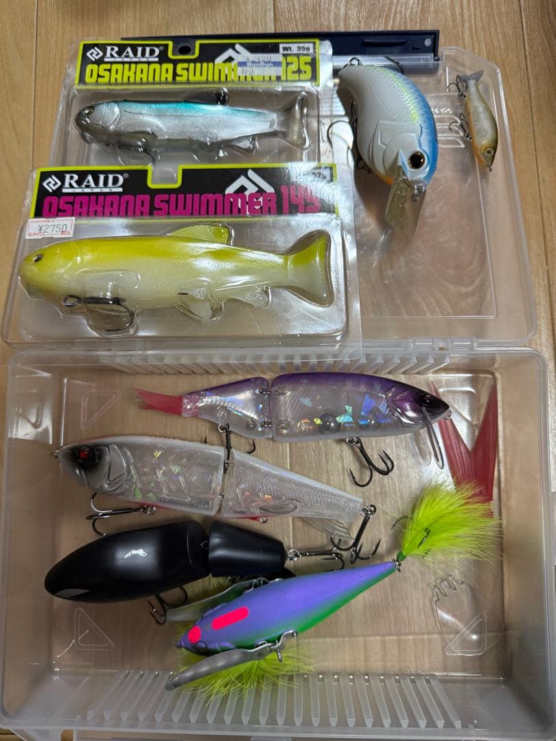 値引き交渉受付ます。タイニークラッシュ・ビッグベイト・ソフトルアー諸々