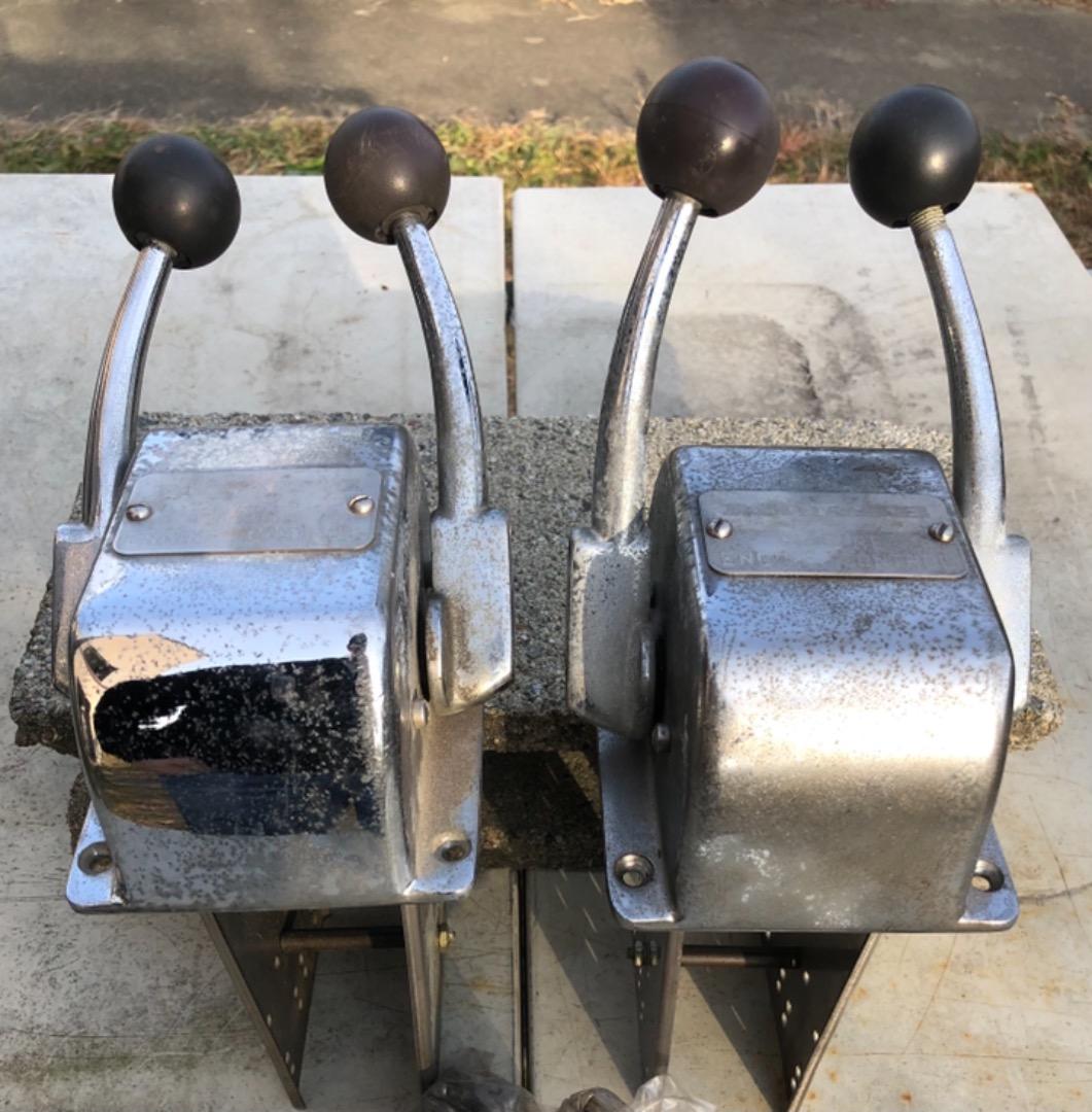 MORSE モース　ツイン　スロットル　レバー　ヤンマー　FM26 船舶