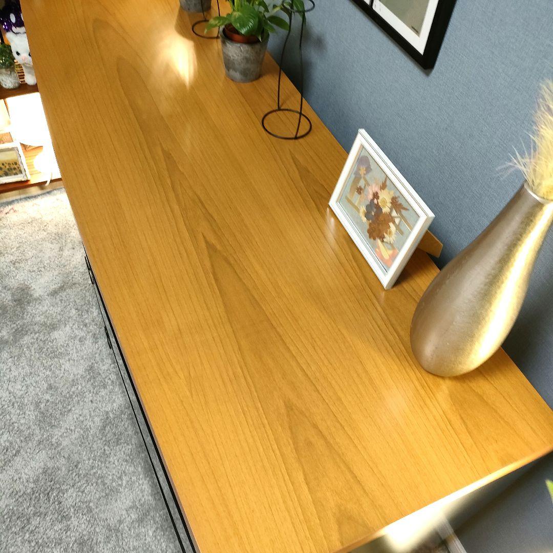 3段チェスト キャビネット 隠し引出し付き