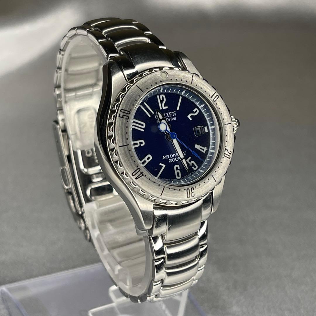 CITIZEN ECO DRIVE レディース ダイバーズウォッチ 美品