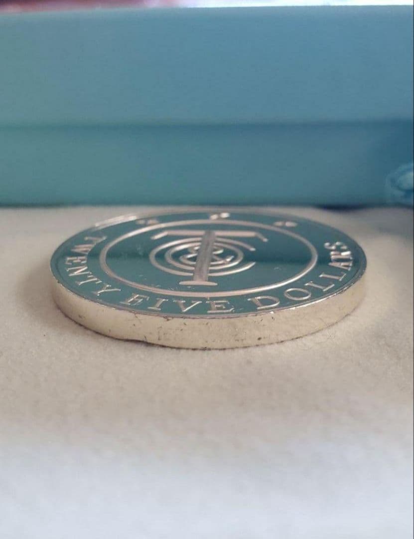 【ラスト①】【希少】TIFFANY ティファニー 25ドル マネー 新品