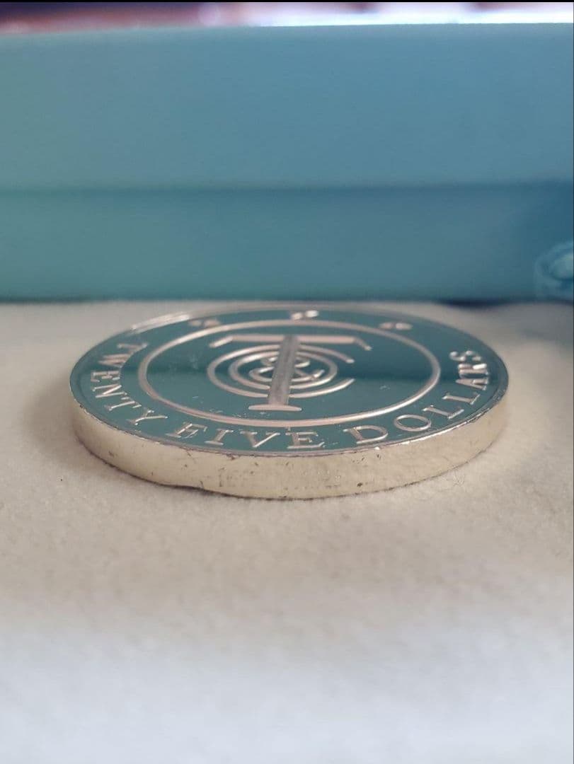 【ラスト①】【希少】TIFFANY ティファニー 25ドル マネー 新品