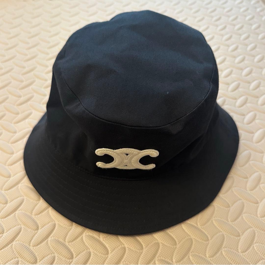 バケハ♡セリーヌ♡CELINE♡バケットハット♡美品♡黒♡
