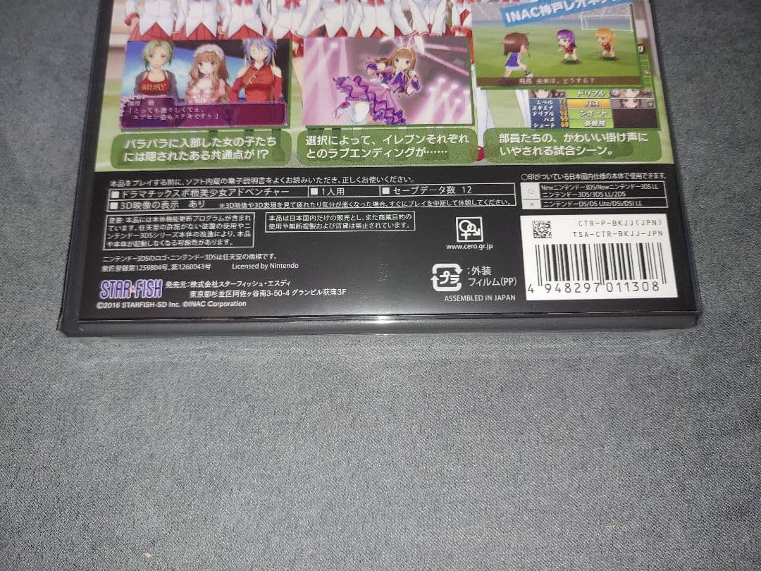 未開封 3DS 高円寺女子サッカー3 恋するイレブン いつかはヘブン