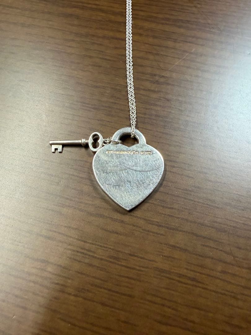 Tiffany & Co. ハート型ネックレス 925シルバー