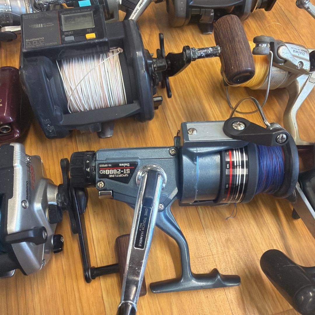 リール おまとめ 21台 動作未確認DAIWA SHIMANO など
