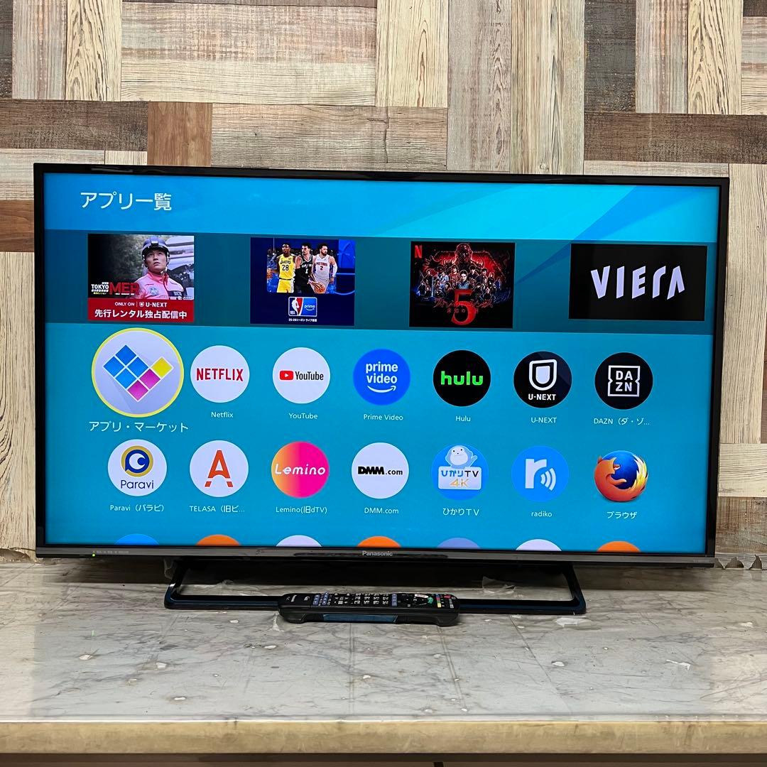 ゆーすけさん専用パナソニック40V型 4K 液晶テレビVIERA動画アプリ多数