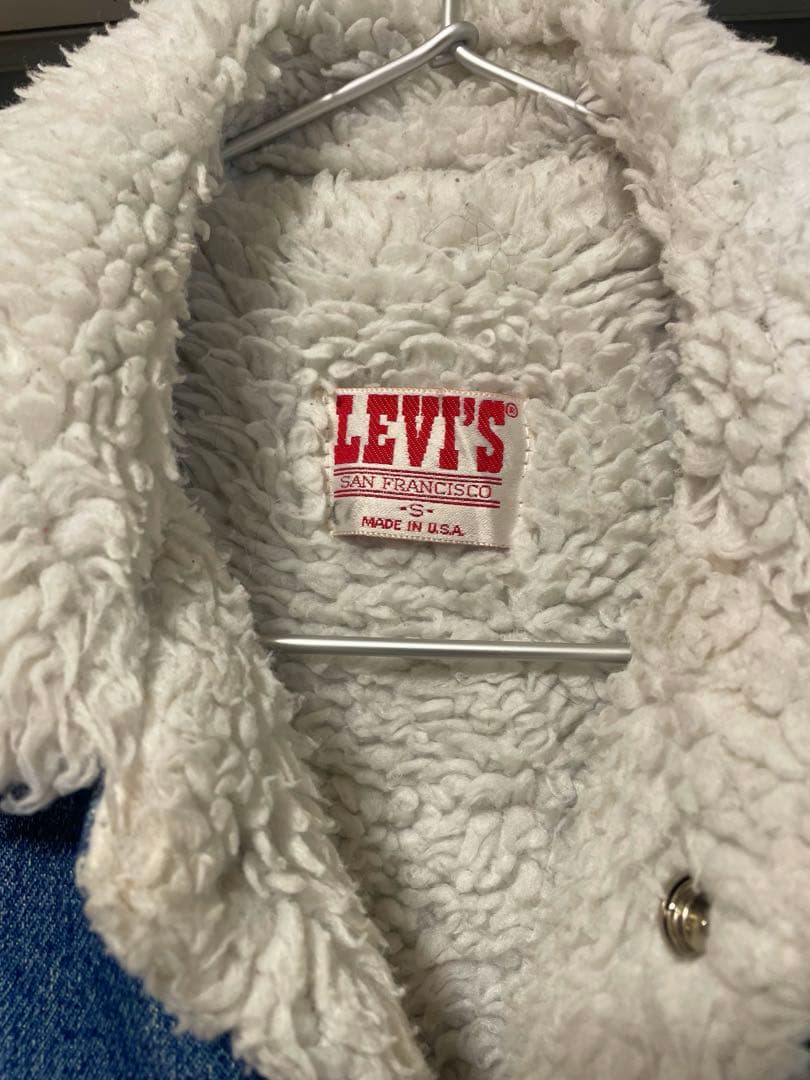 リーバイス ボアジージャン アメリカ製 USA製 ビンテージ