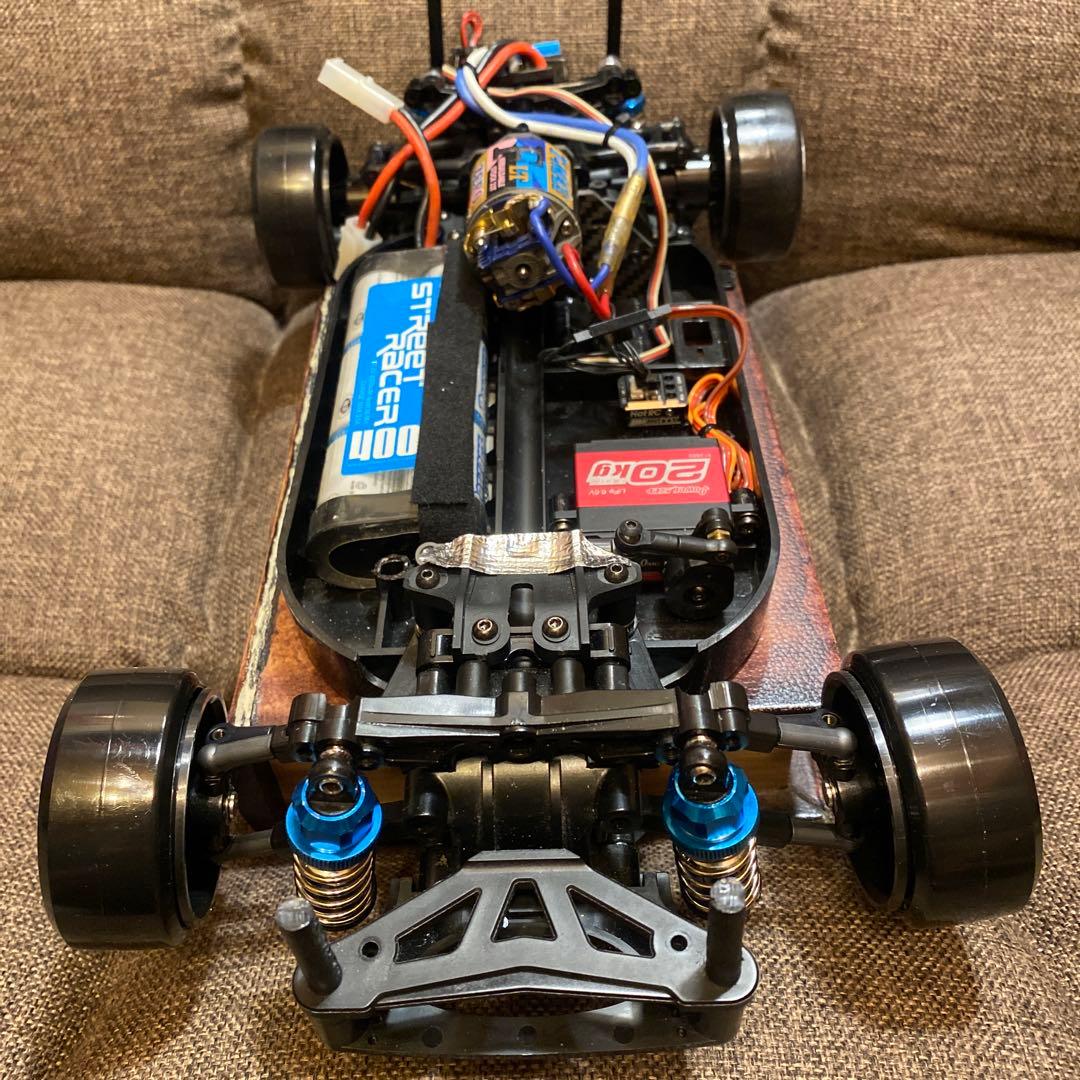 c*y様 美品　タミヤTT-01改　MRCコンバ・二駆化　ドリフト　改造多数