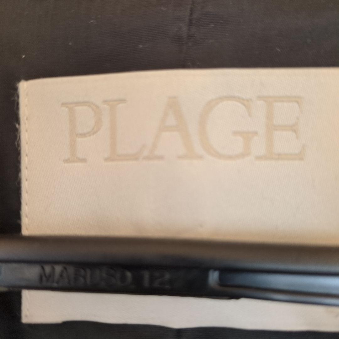 Plage ハミルトン ケープコート グレー36 美品 ♪♪♪