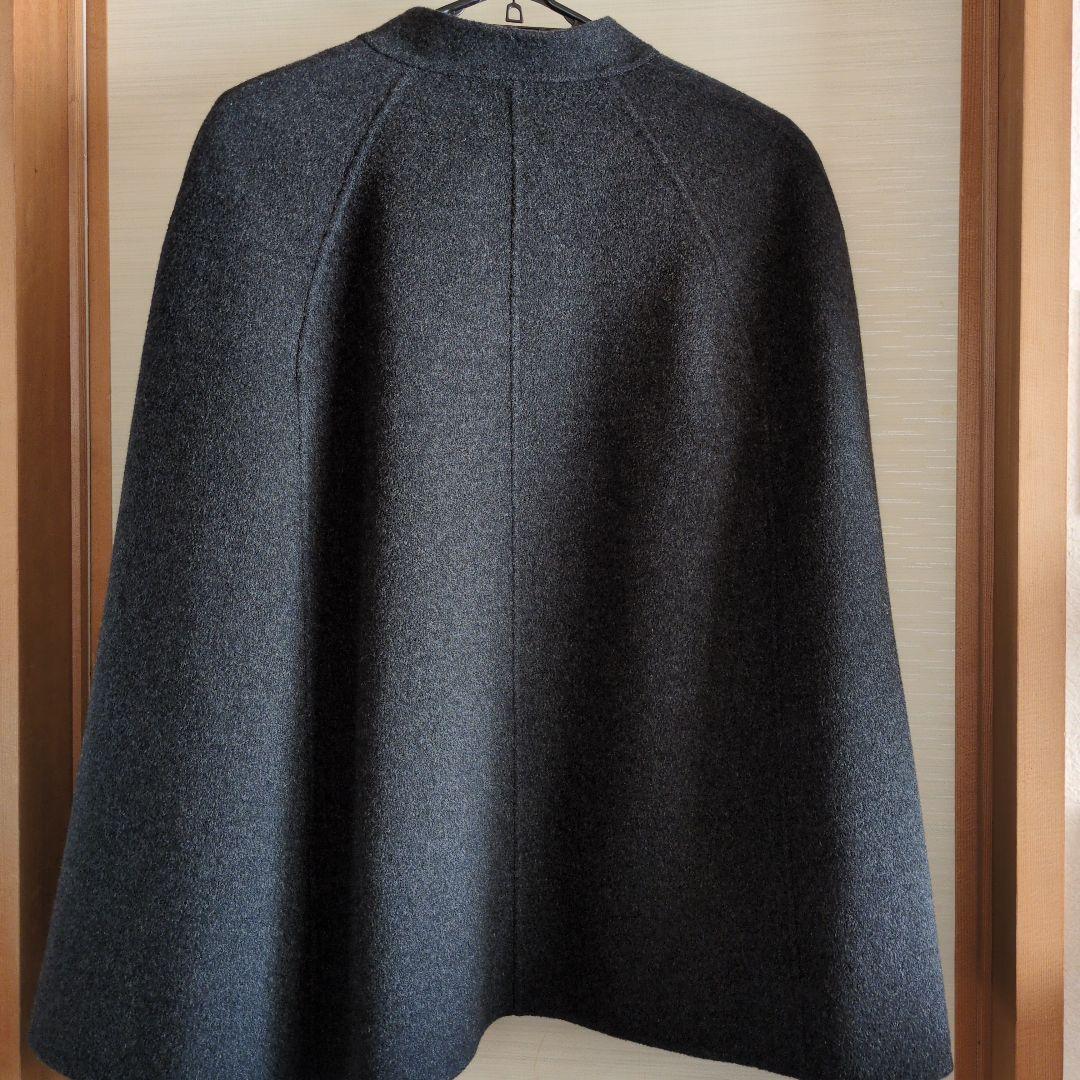 Plage ハミルトン ケープコート グレー36 美品 ♪♪♪