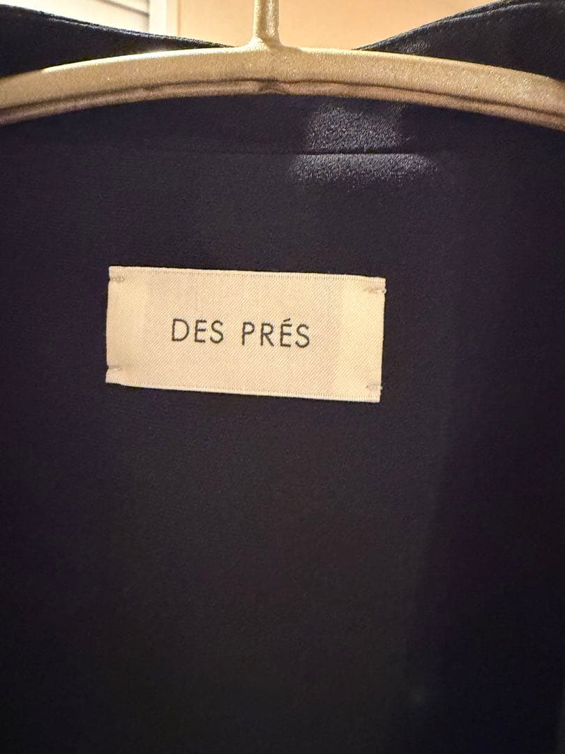 タグ付き！DES PRÉS ブラック ベスト ジレ