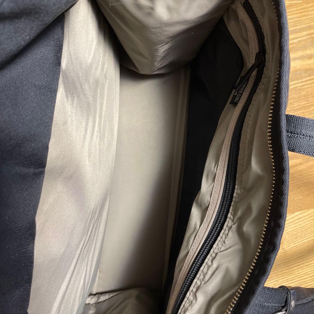 ポーターガール　シア　トートバッグ　人気のブラック