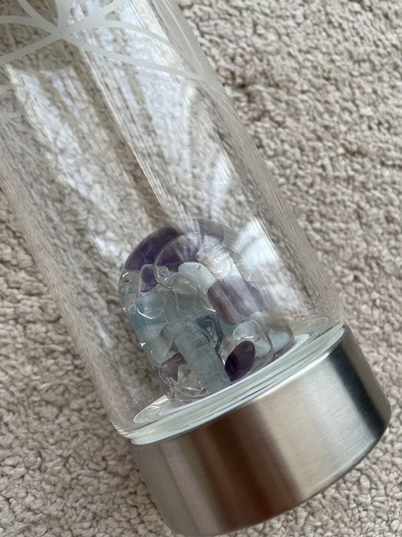 【Vitajuwel】 Flower of Life フラワーオブライフ ボトル