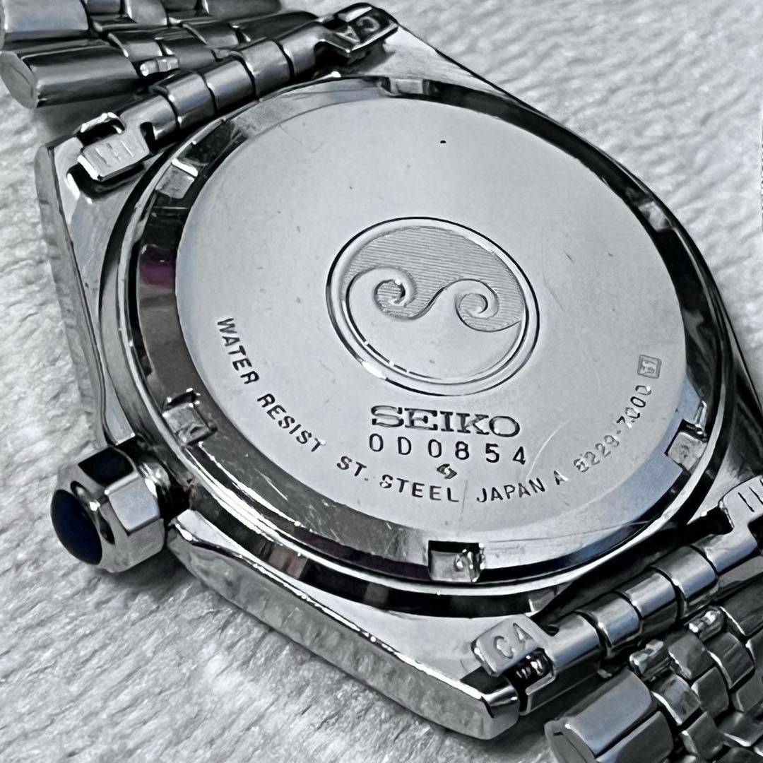 【稼働美品】SEIKO SilverWave 6229-7000／クォーツMOD