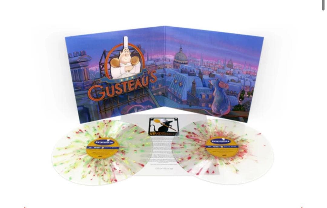 【レア】限定カラー盤レコード　レミーのおいしいレストラン ost　ピクサー