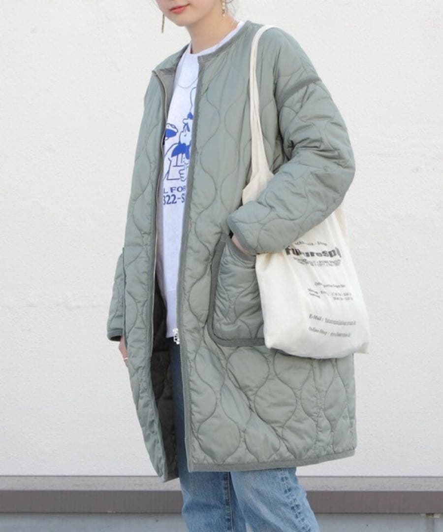 shinzone キルティングコート