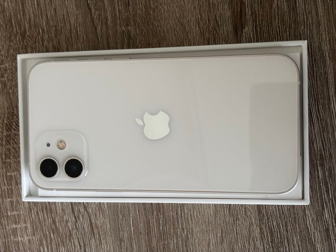 iPhone12 128GB ホワイト　バッテリー92% 美品☆