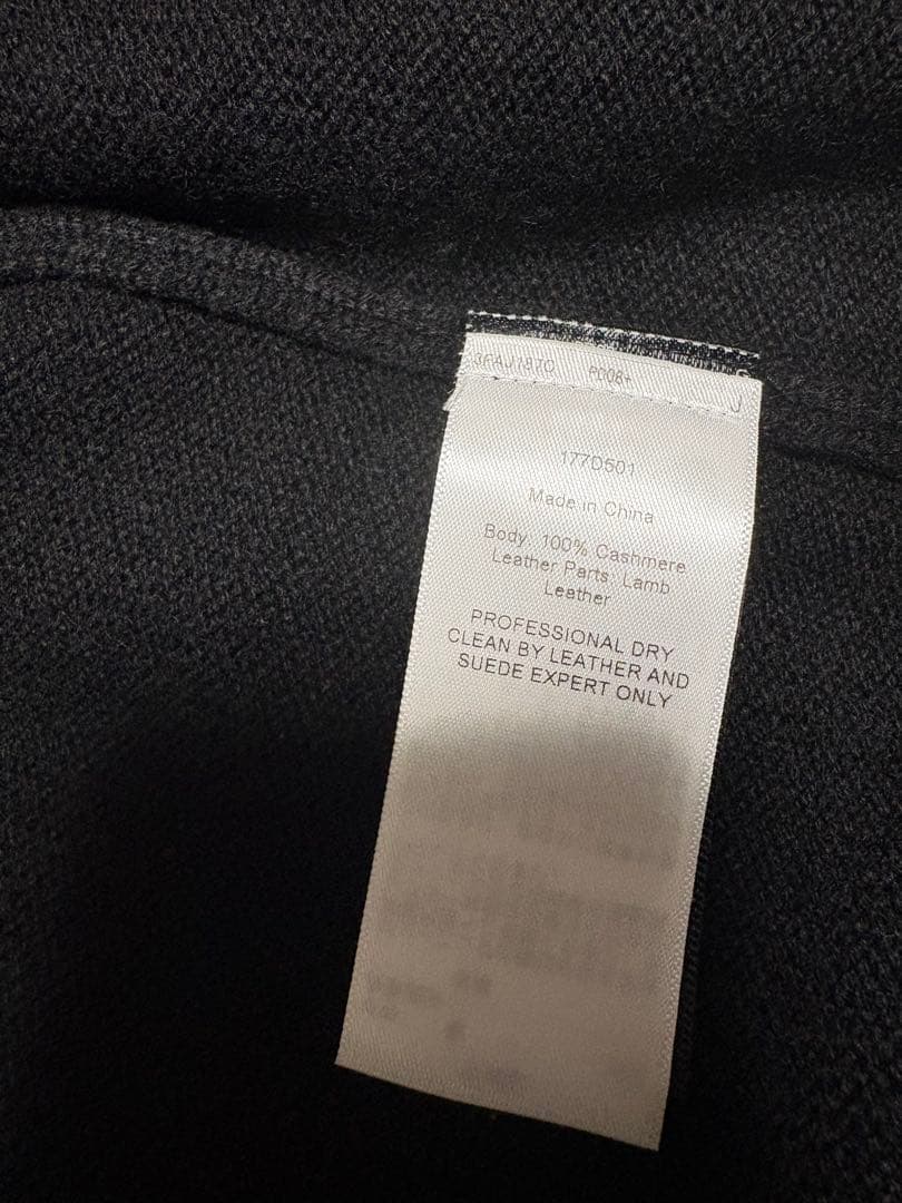 【新品タグ付】ラルフローレン カシミヤ100% ロングカーディガン L グレー