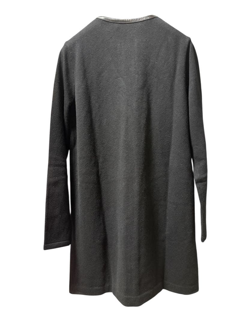 【新品タグ付】ラルフローレン カシミヤ100% ロングカーディガン L グレー