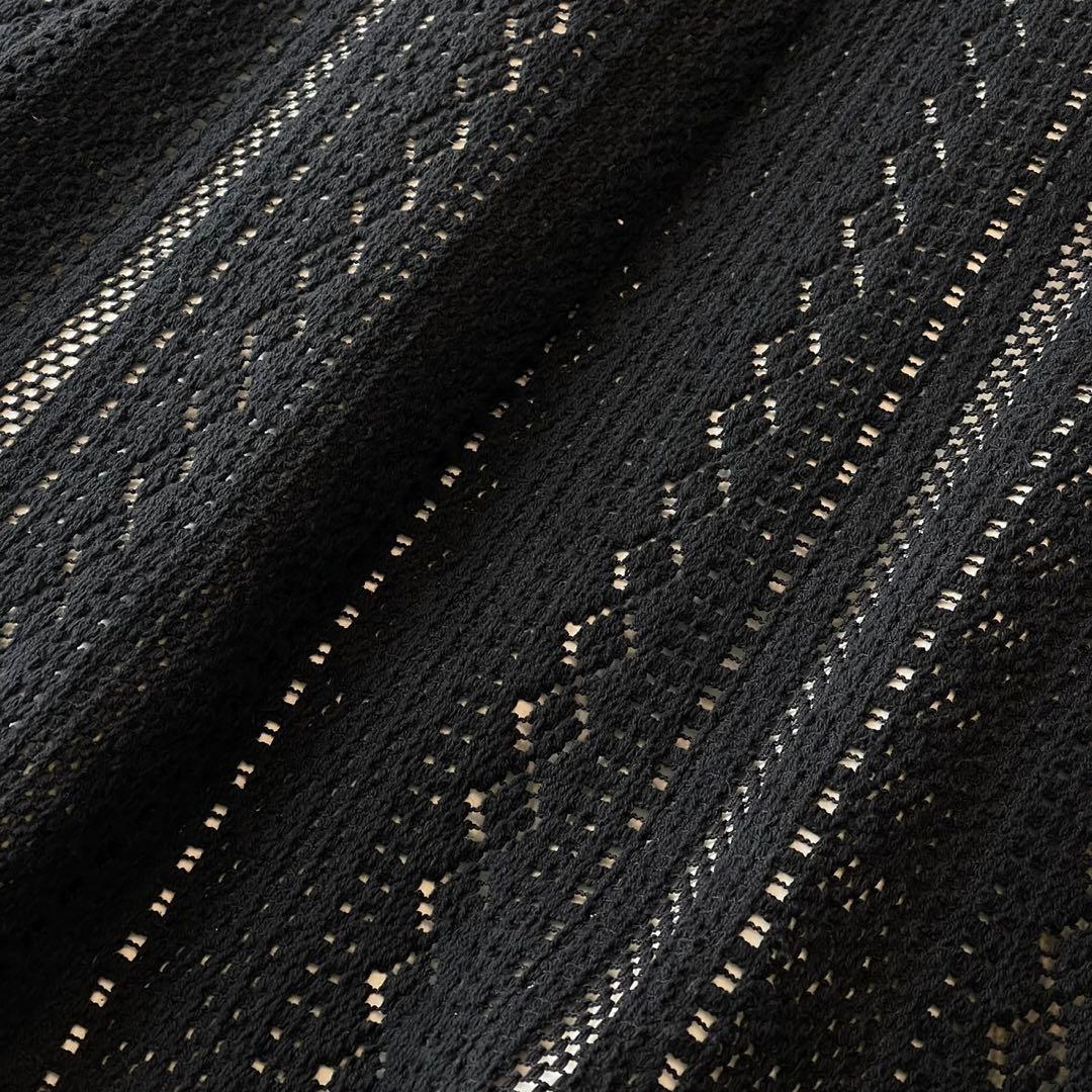 極美品 M'S GRACY 2022年 レース スカート ブラック 40