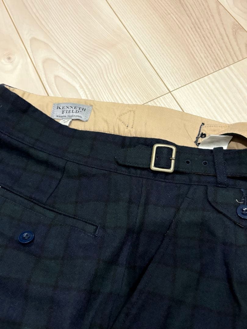 Kenneth Field グルカパンツ　ブラックウォッチ