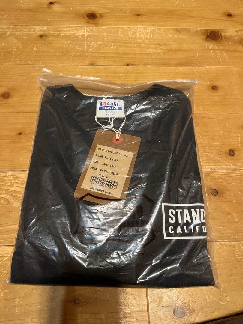 STANDARD CALIFORNIA ボックスロゴT L 新品